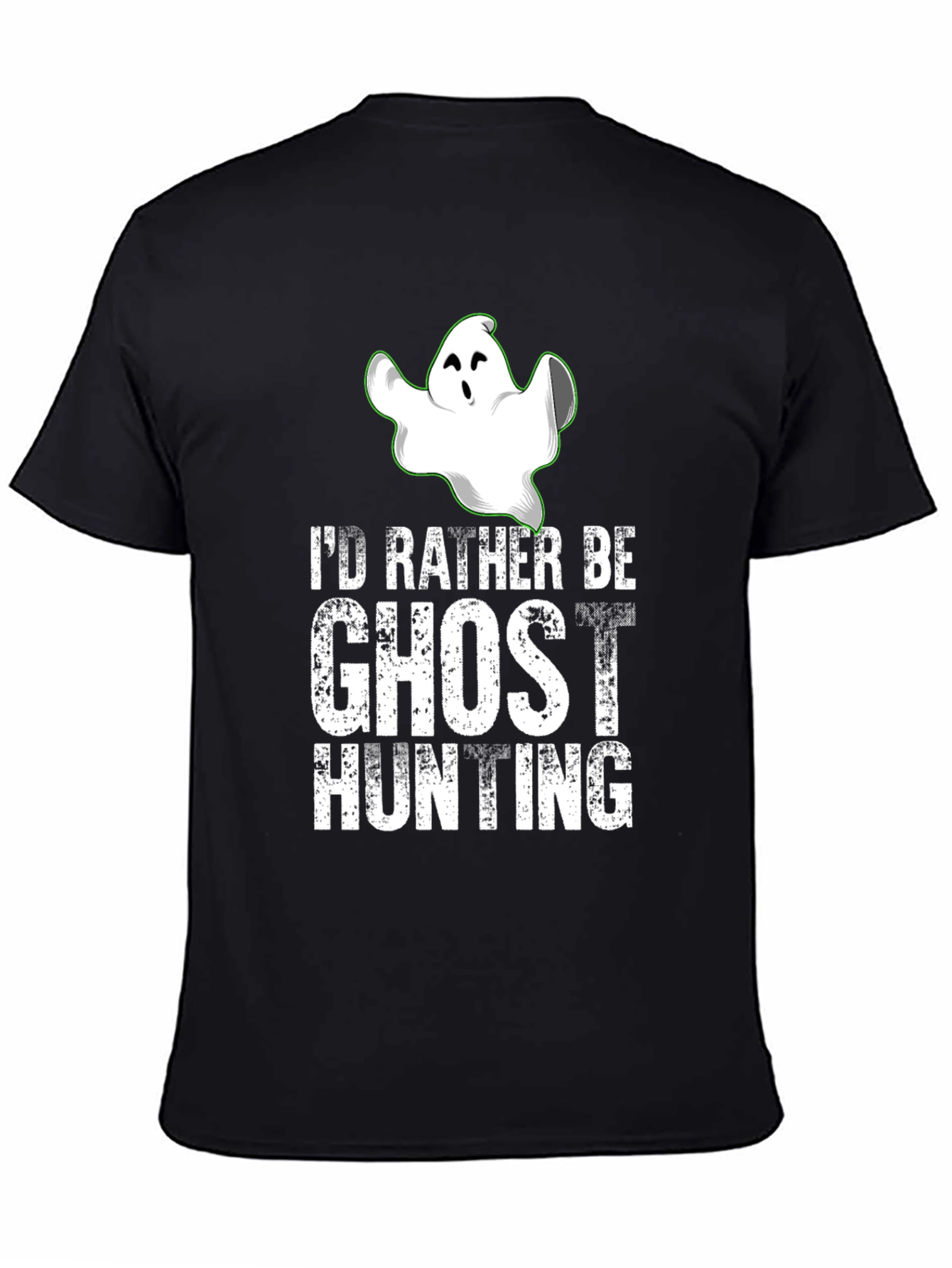 Ghost Hunting Graphic Tee - Spooky Season Shirt
