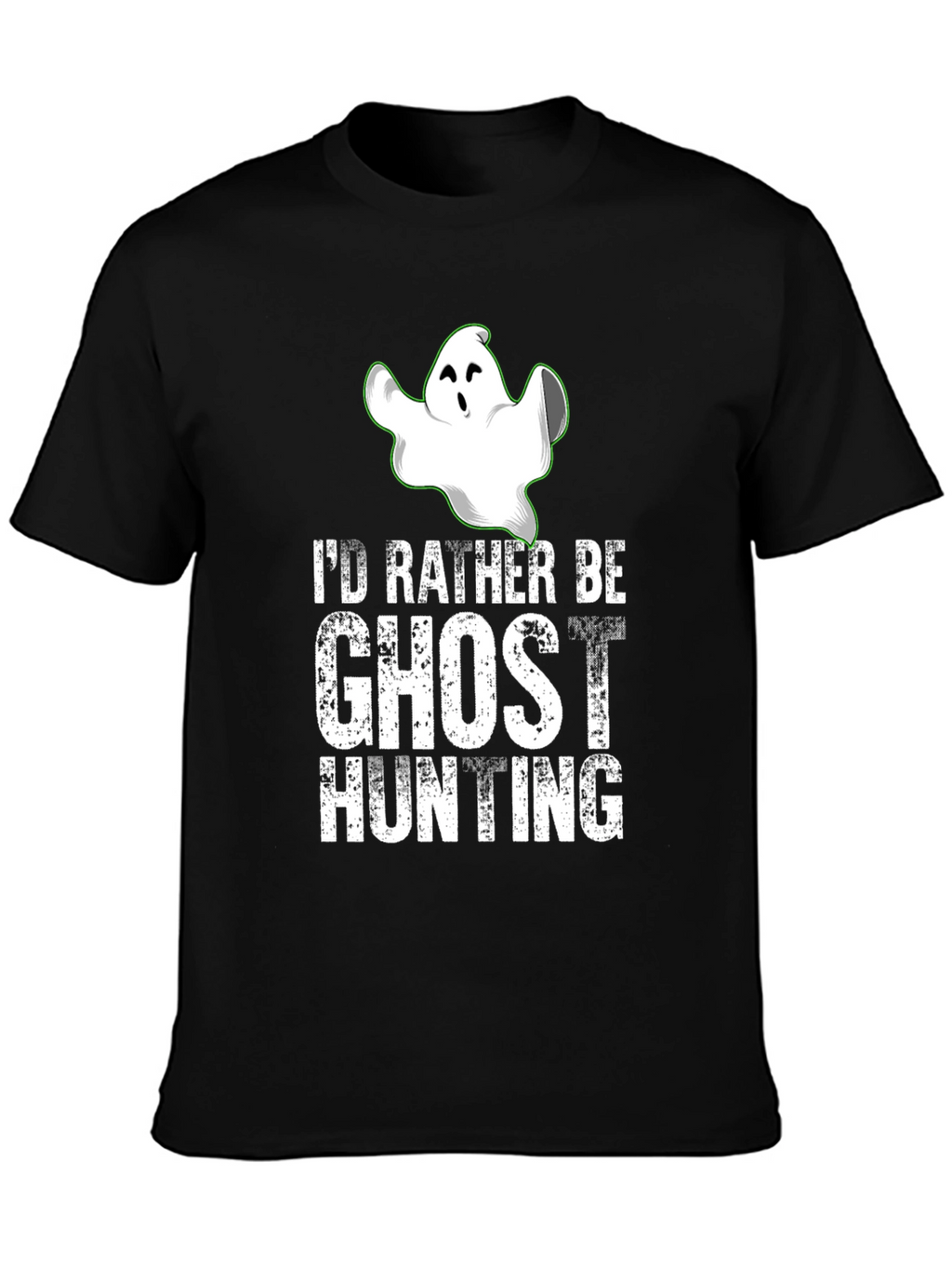 Ghost Hunting Graphic Tee - Spooky Season Shirt