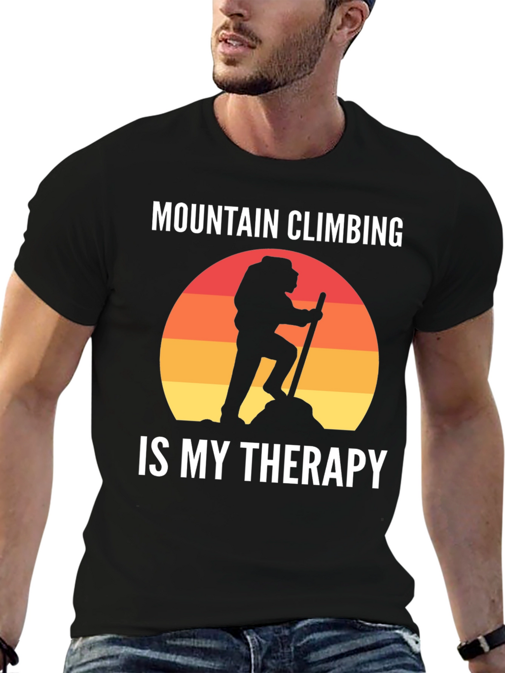 Mountain Climbing Therapy T-Shirt