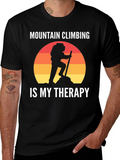 Mountain Climbing Therapy T-Shirt