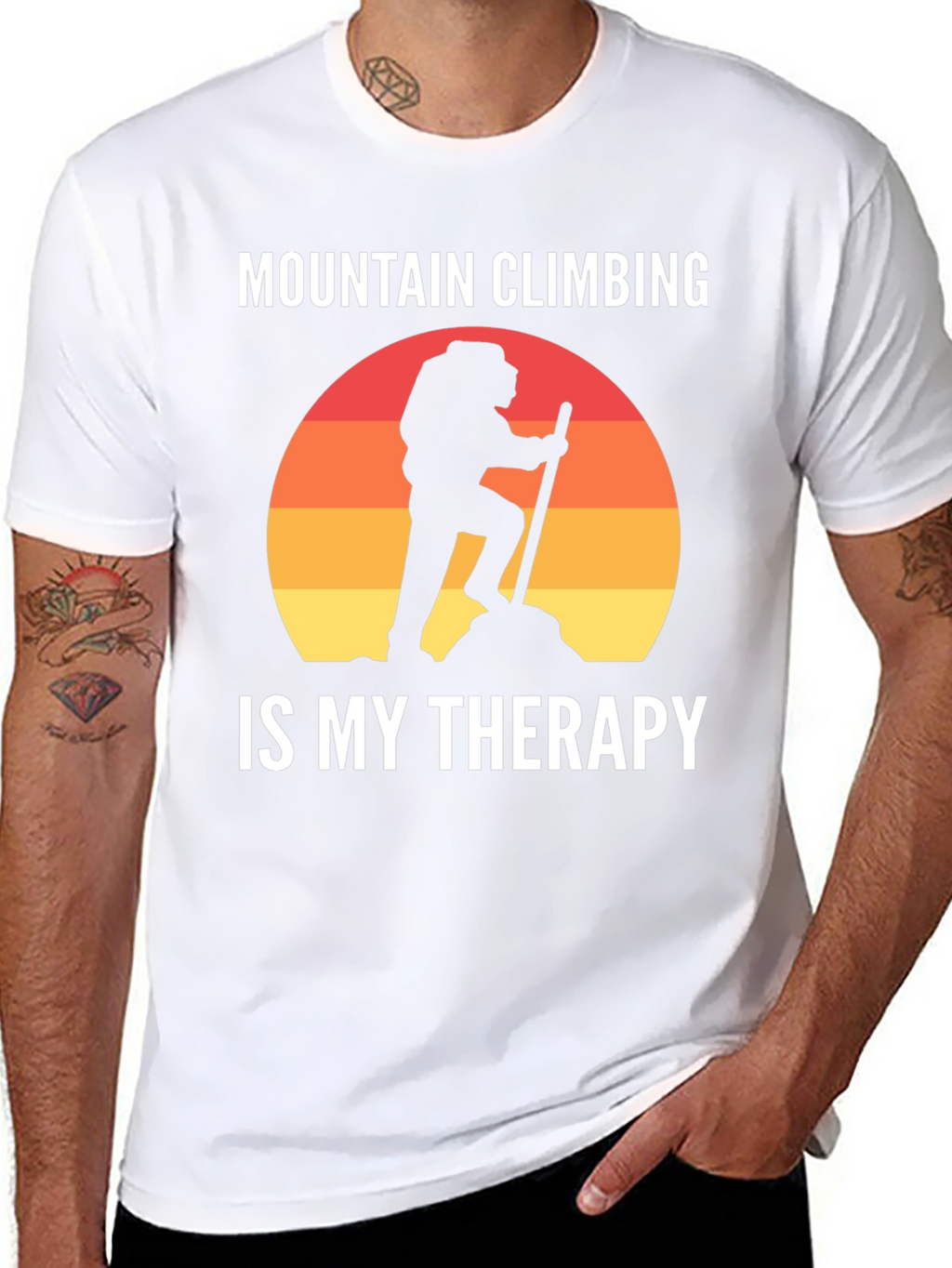 Mountain Climbing Therapy T-Shirt