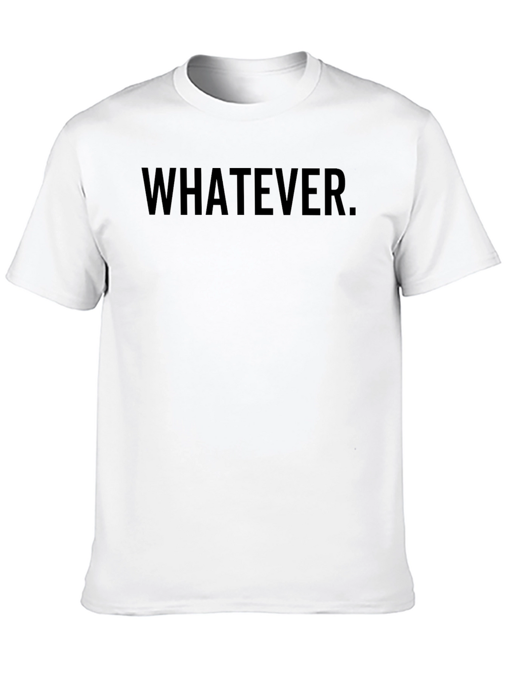 Whatever Graphic Tee - Soft Cotton Casual Shirt