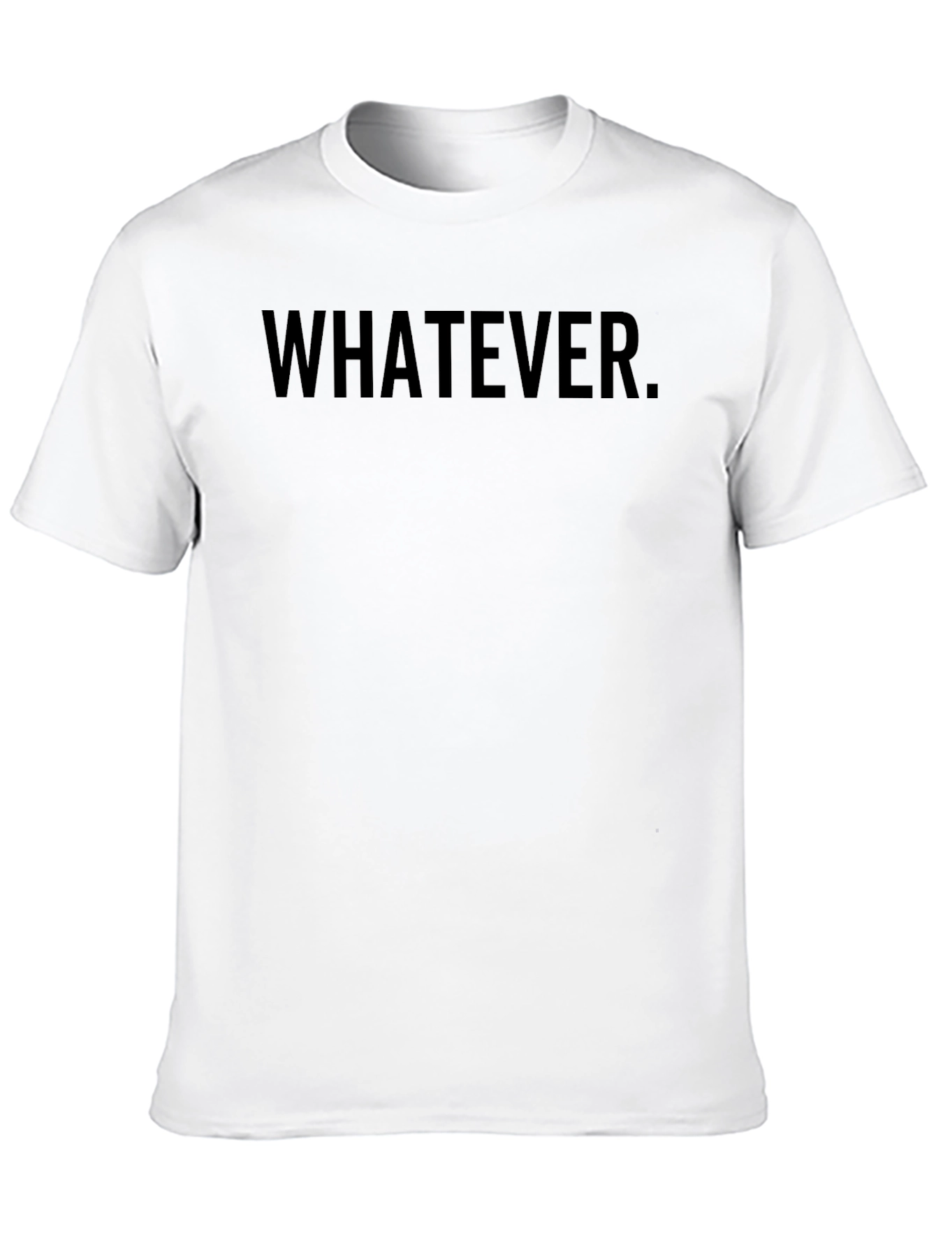 Whatever Graphic Tee - Soft Cotton Casual Shirt