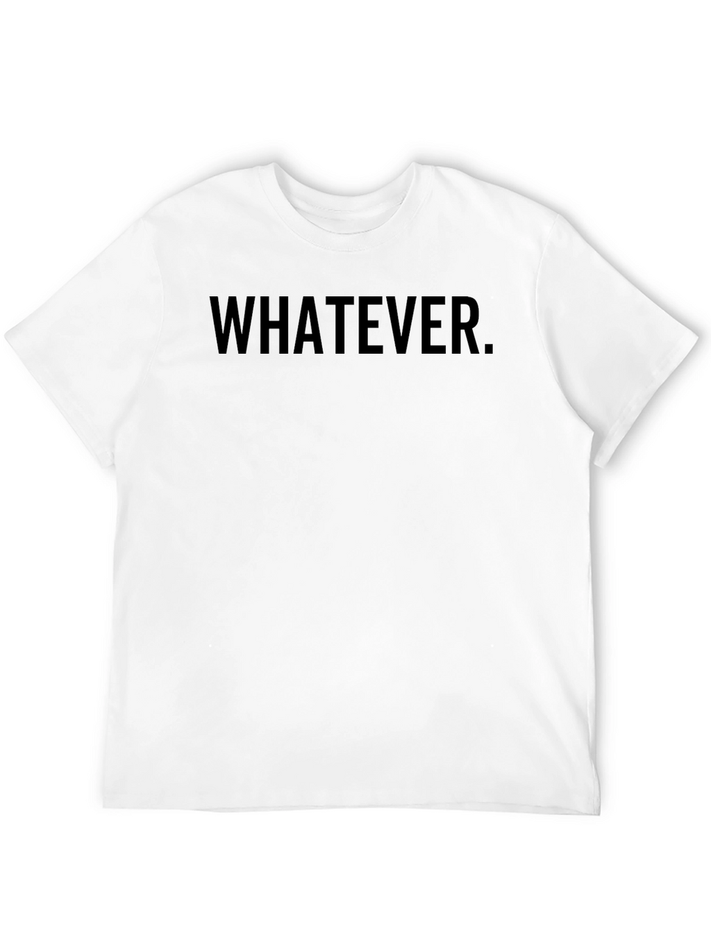 Whatever Graphic Tee - Soft Cotton Casual Shirt