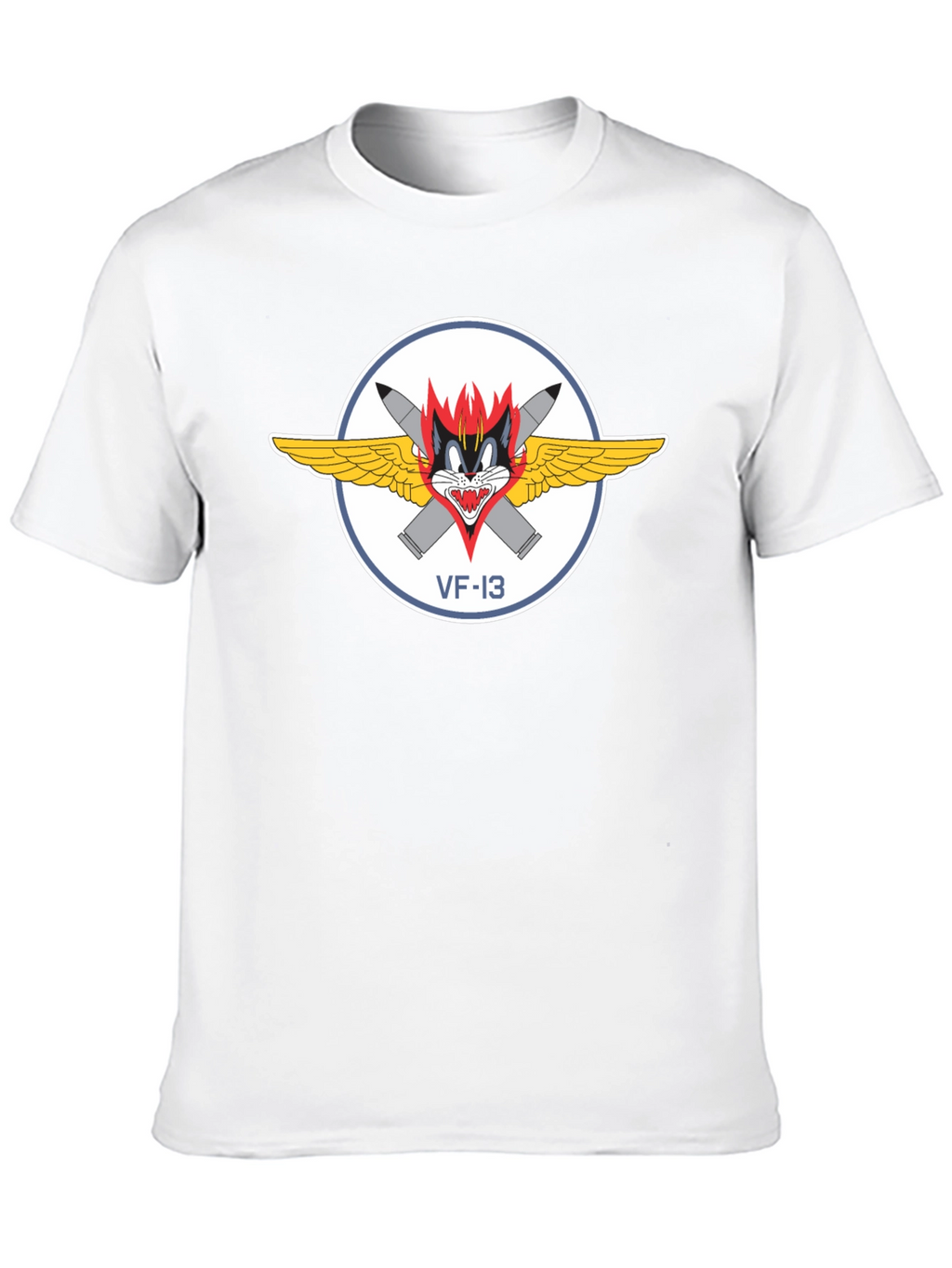 VF-13 Cats T-Shirt - Black