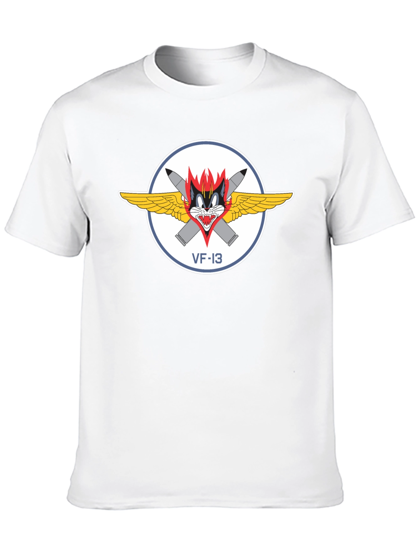 VF-13 Cats T-Shirt - Black