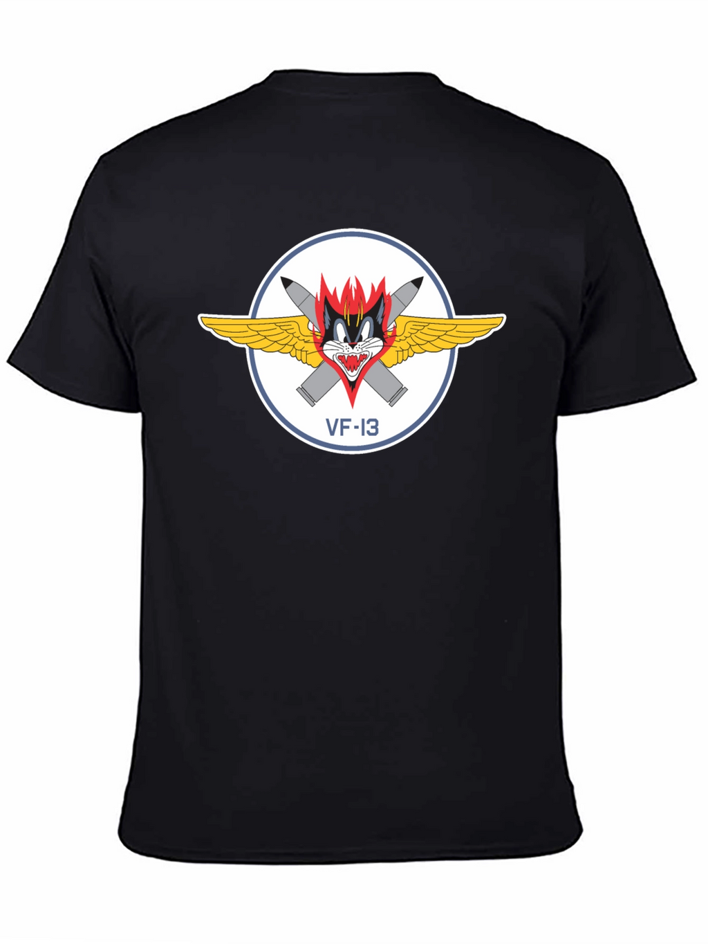 VF-13 Cats T-Shirt - Black