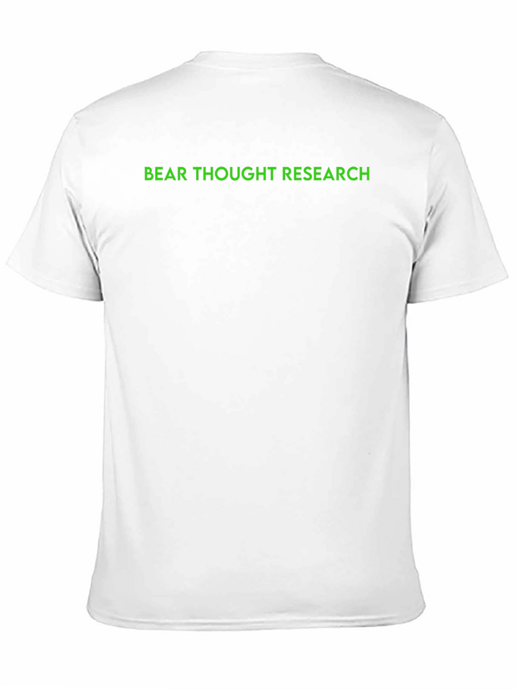 Bear Thought Research Black T-Shirt