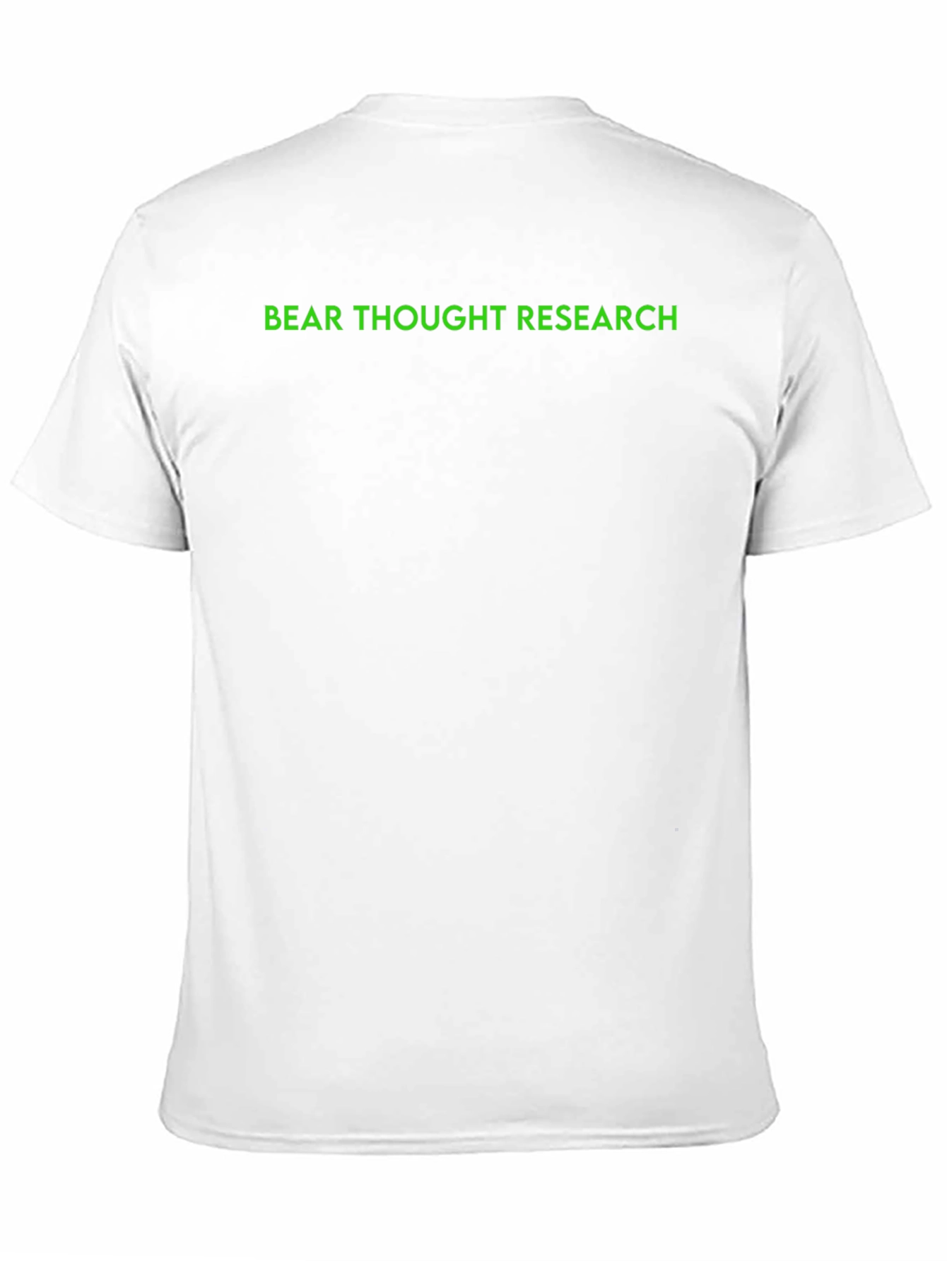 Bear Thought Research Black T-Shirt