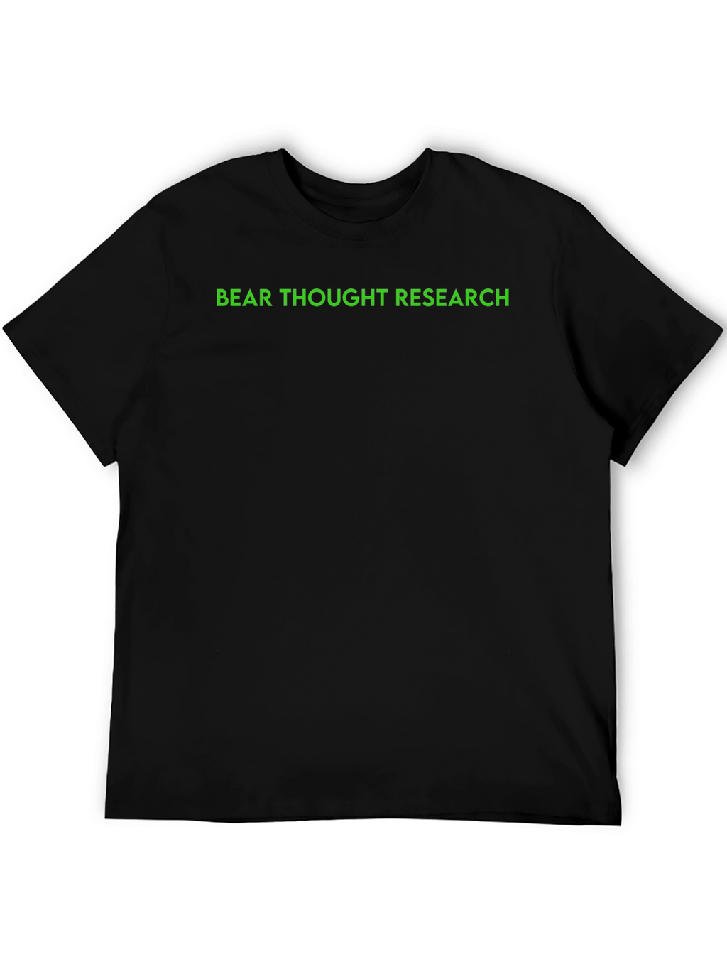 Bear Thought Research Black T-Shirt