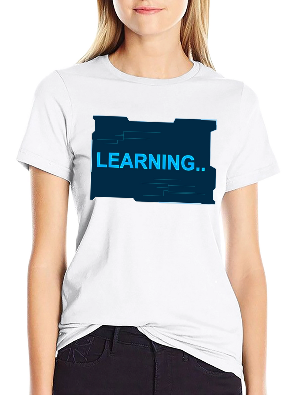 Learning Graphic T-Shirt - Black