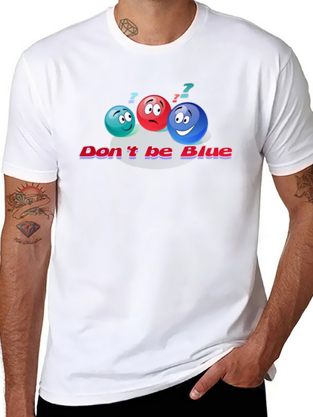 Dont Be Blue Graphic T-Shirt