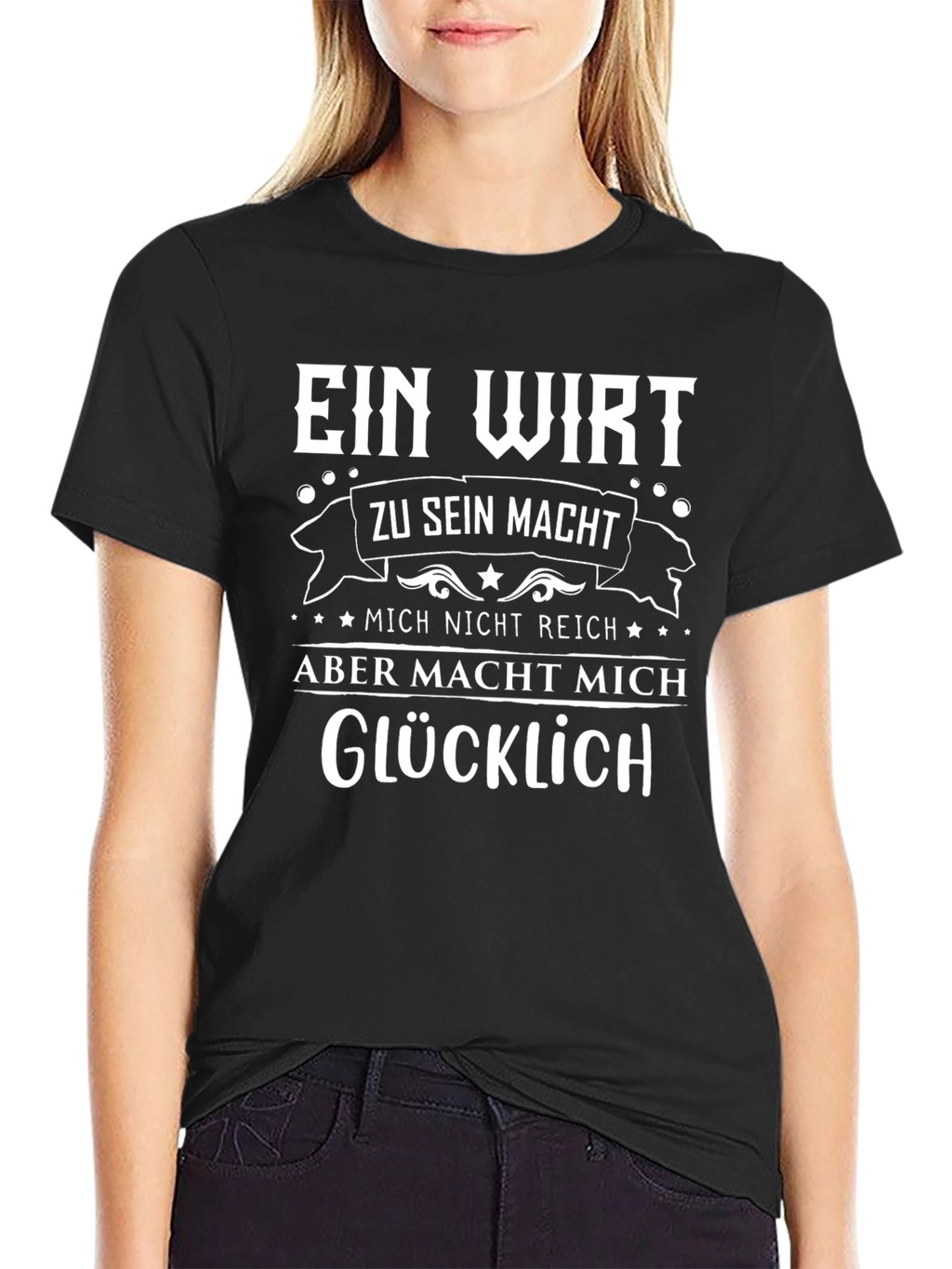 Ein Wirt Makes Me Happy T-Shirt