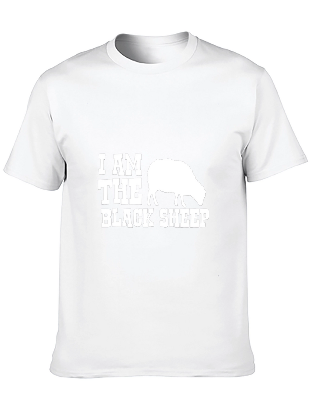 Black Sheep Graphic T-Shirt - Trendy Casual Tee