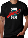 Sub Ohm Vaping T-Shirt - Premium Black Tee