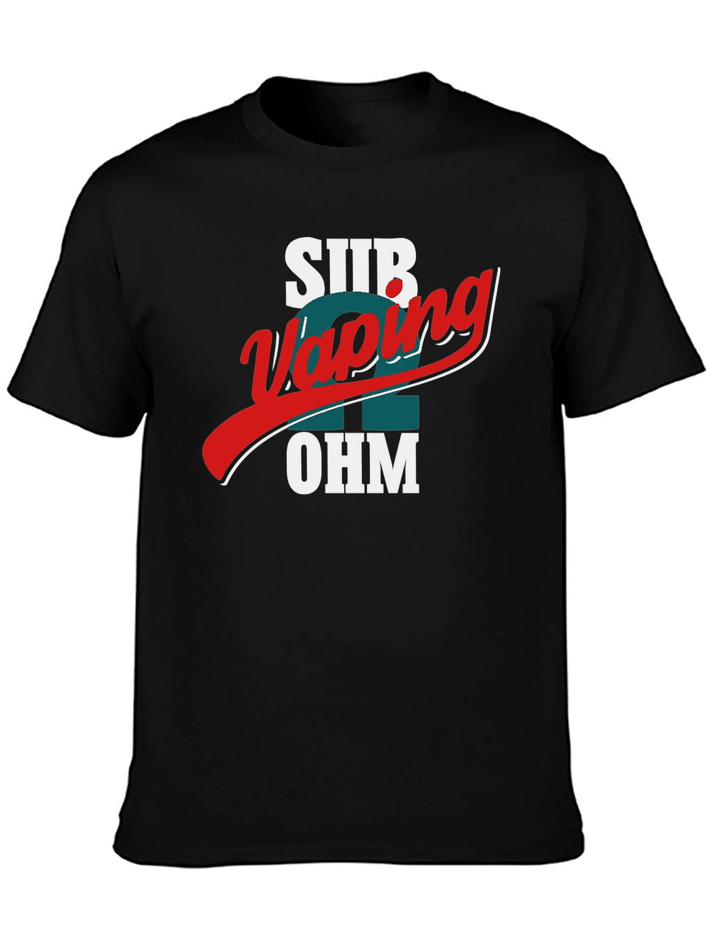 Sub Ohm Vaping T-Shirt - Premium Black Tee