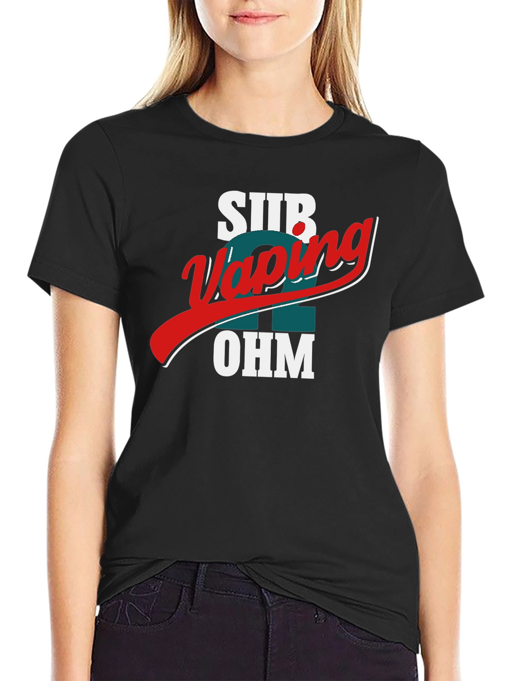 Sub Ohm Vaping T-Shirt - Premium Black Tee