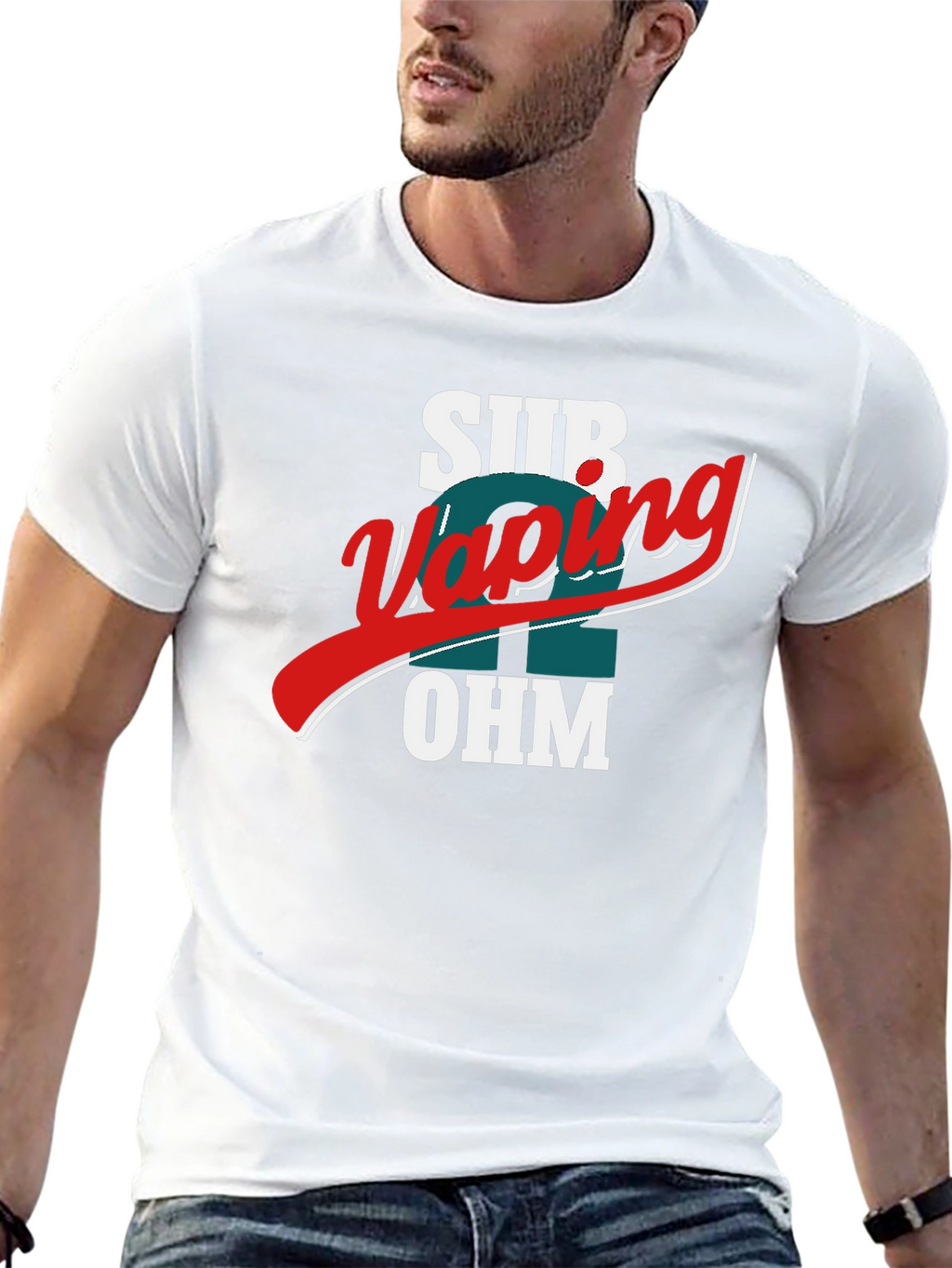 Sub Ohm Vaping T-Shirt - Premium Black Tee