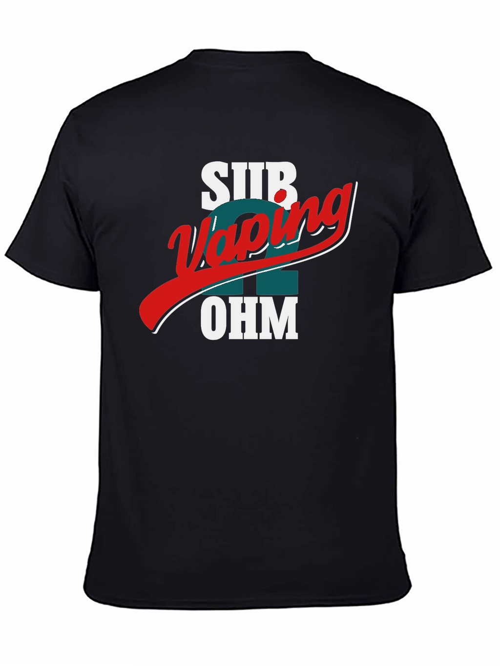 Sub Ohm Vaping T-Shirt - Premium Black Tee