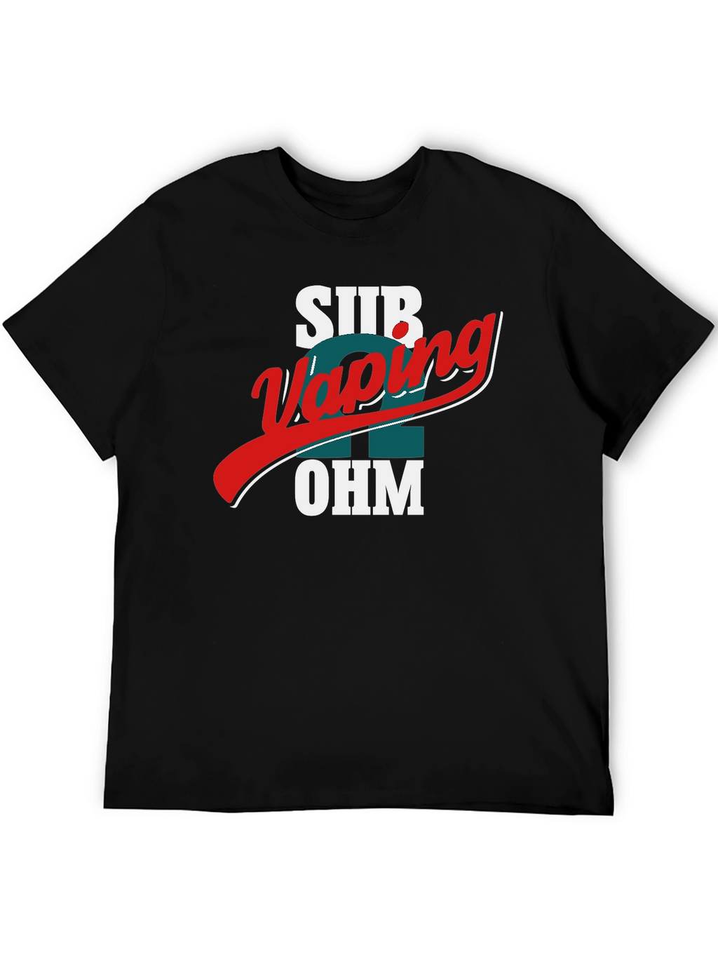 Sub Ohm Vaping T-Shirt - Premium Black Tee