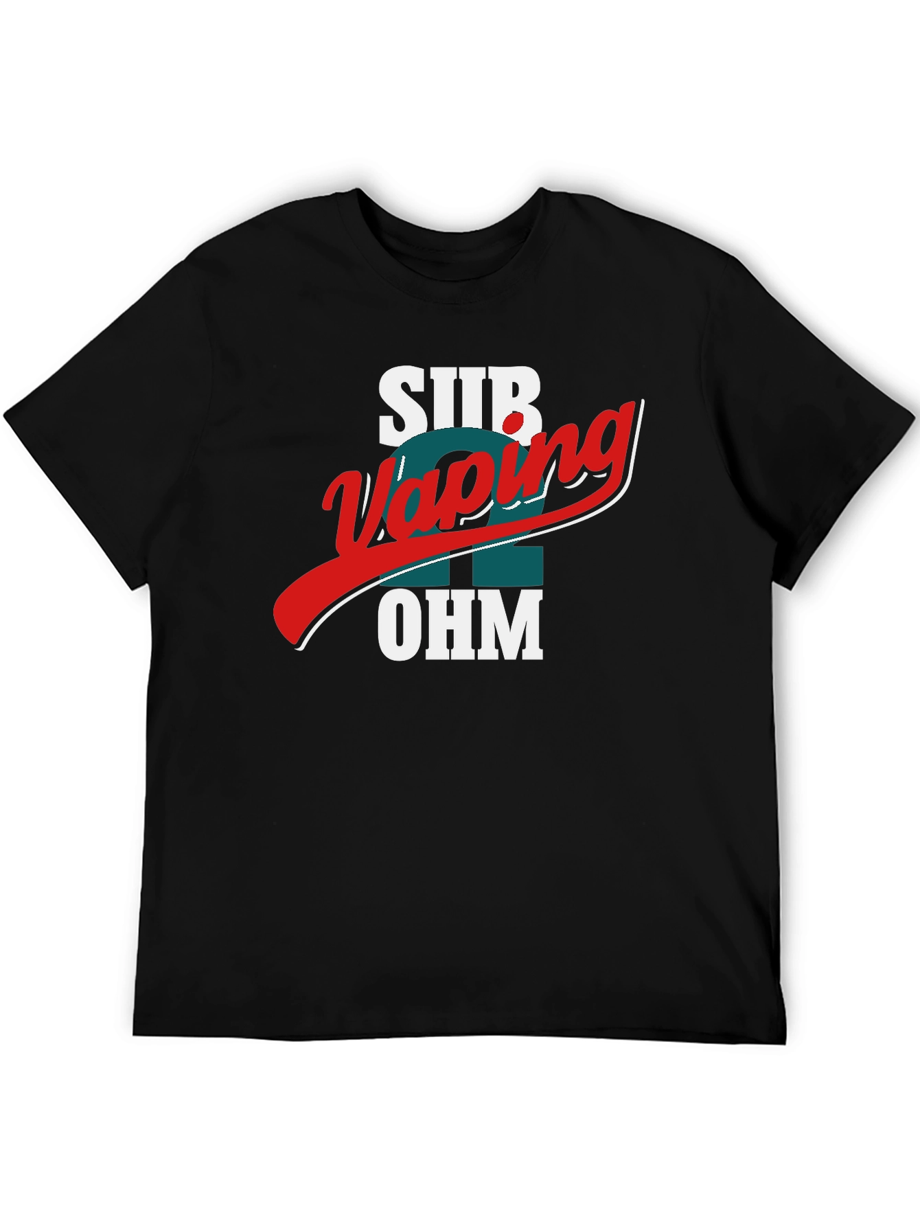 Sub Ohm Vaping T-Shirt - Premium Black Tee