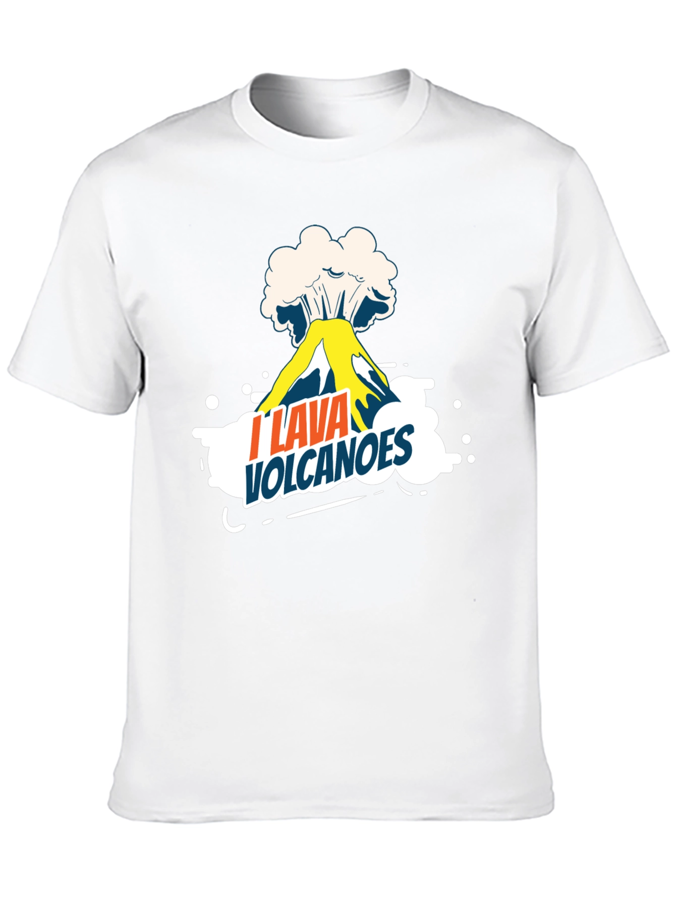 I Lava Volcanoes Graphic Tee - Black T-Shirt
