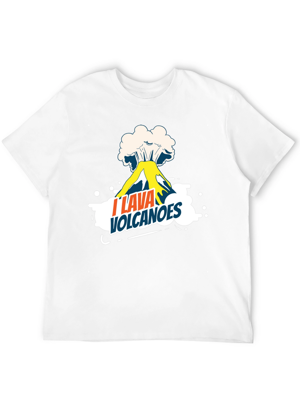 I Lava Volcanoes Graphic Tee - Black T-Shirt