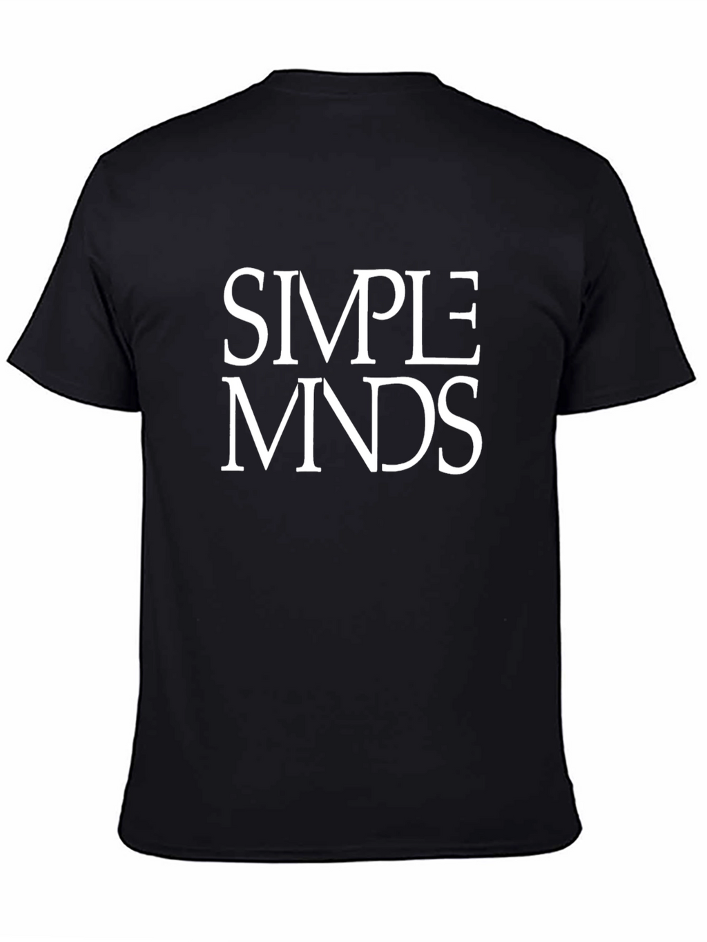 Simple Minds Band T-Shirt - Classic Black Tee