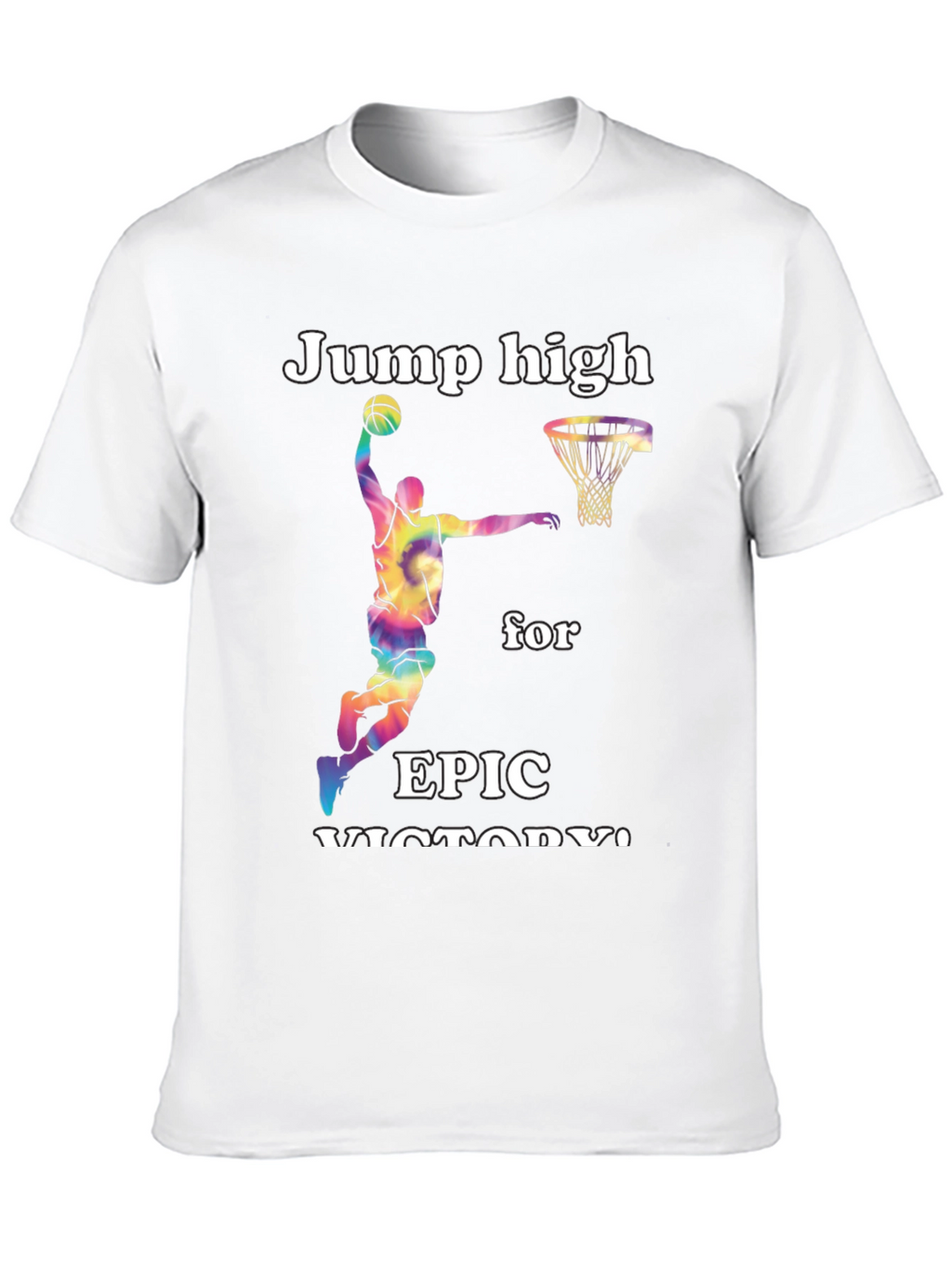 Jump High Epic Victory Graphic Tee