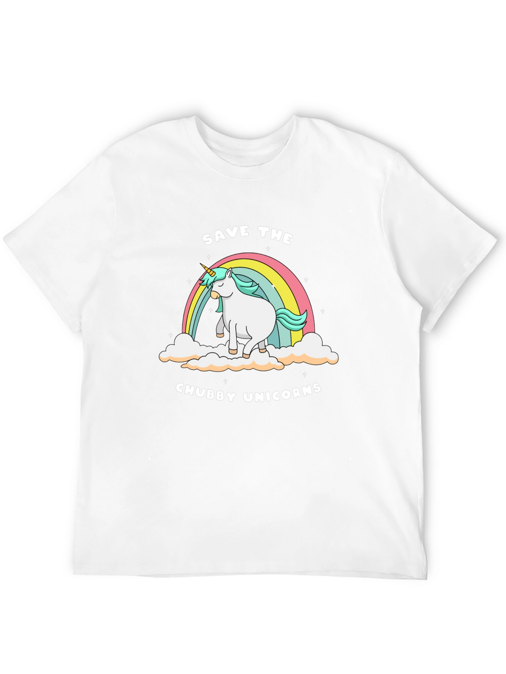 Save the Chubby Unicorns Tee