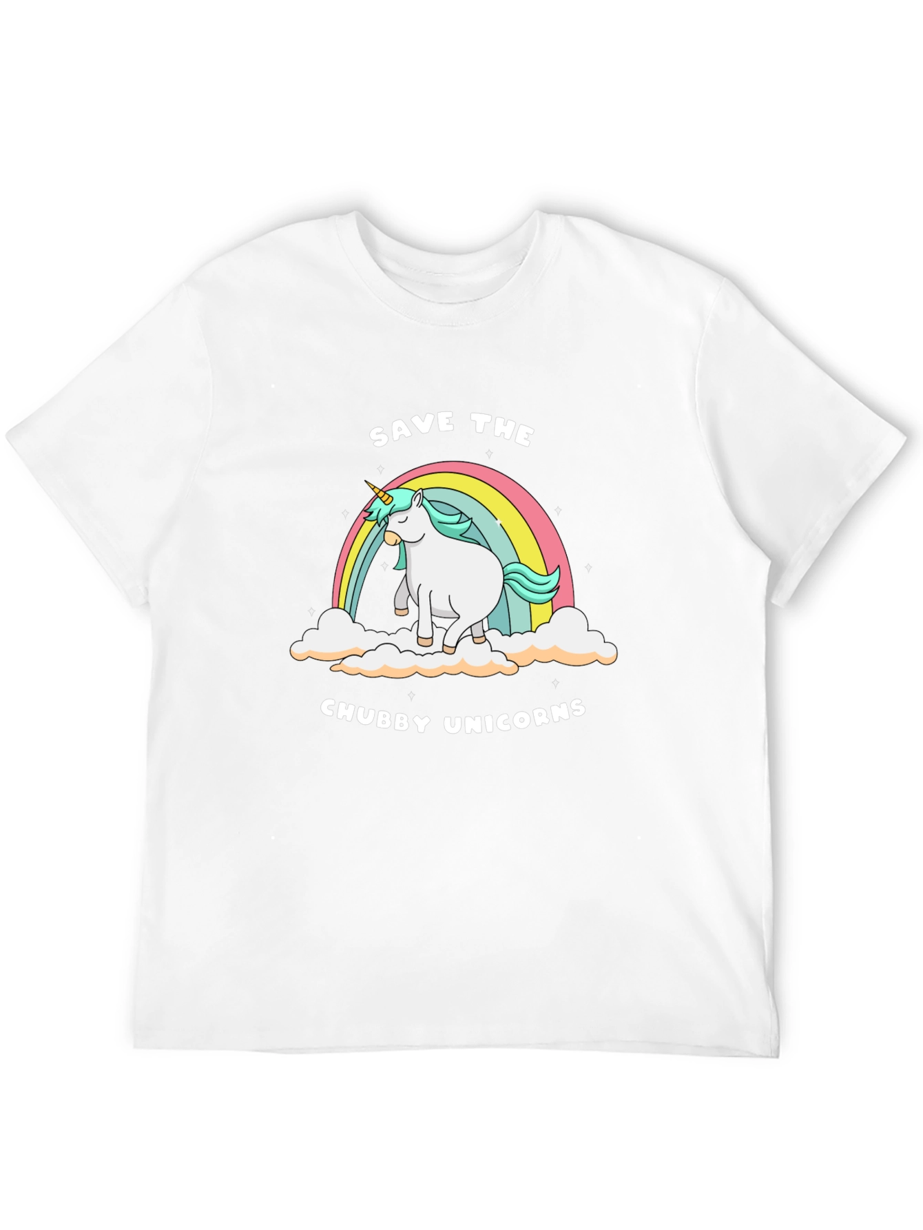 Save the Chubby Unicorns Tee