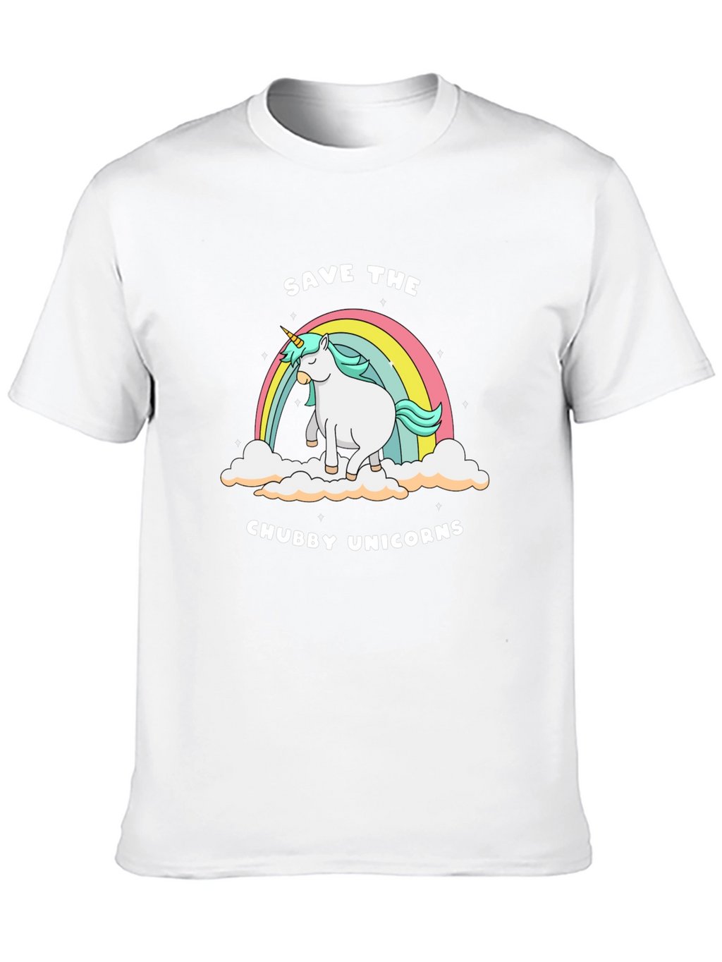 Save the Chubby Unicorns Tee