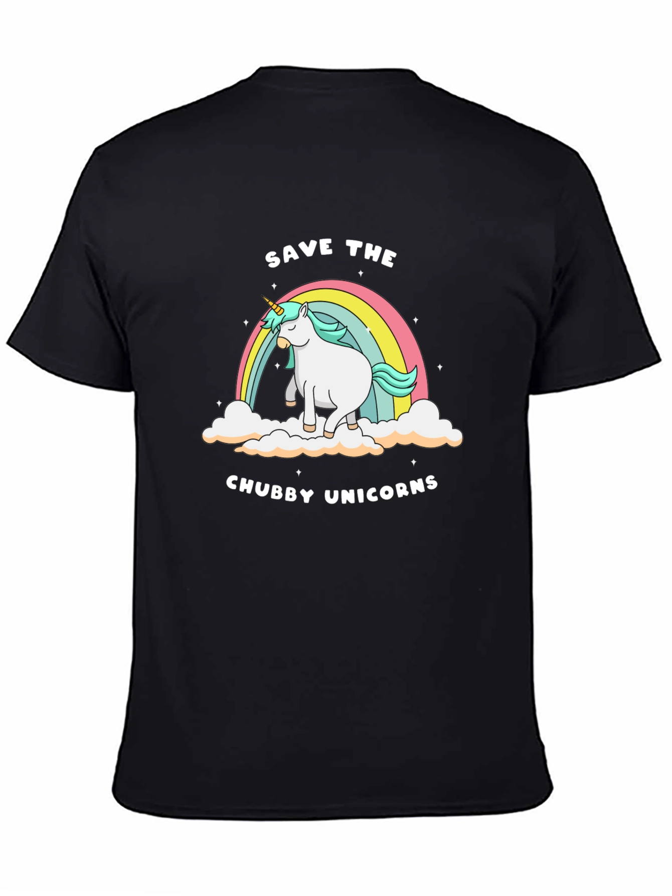 Save the Chubby Unicorns Tee
