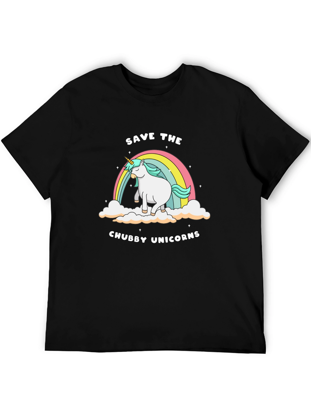 Save the Chubby Unicorns Tee