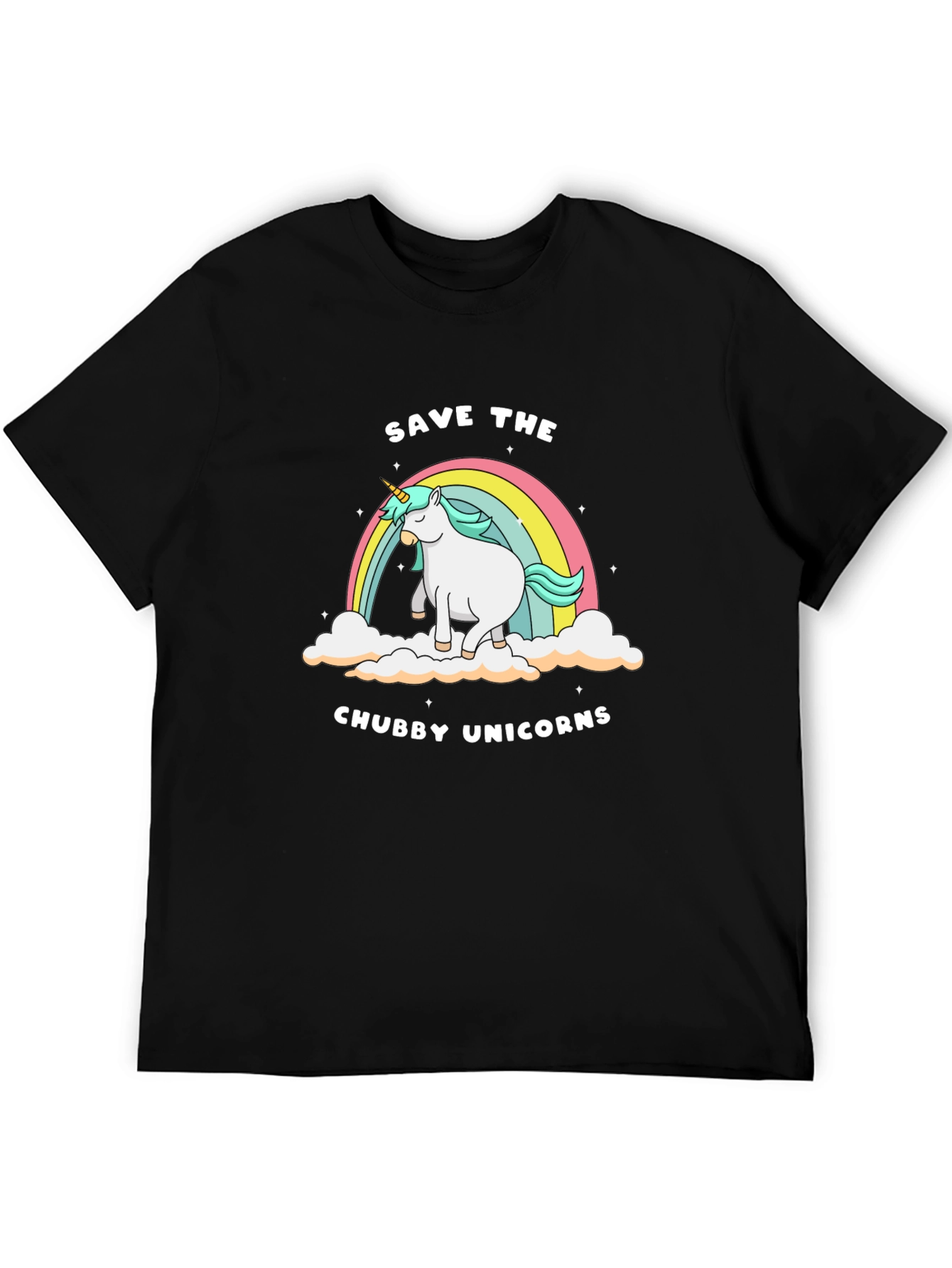 Save the Chubby Unicorns Tee