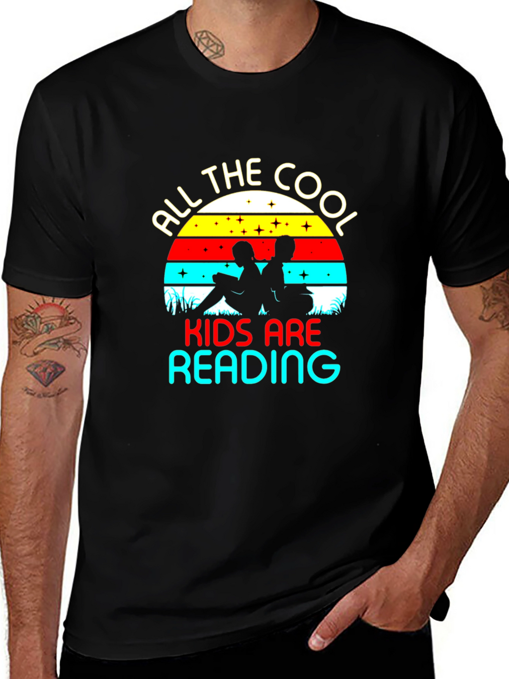 Cool Kids Reading T-Shirt