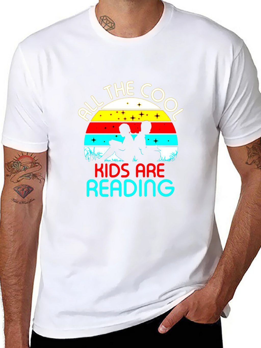 Cool Kids Reading T-Shirt
