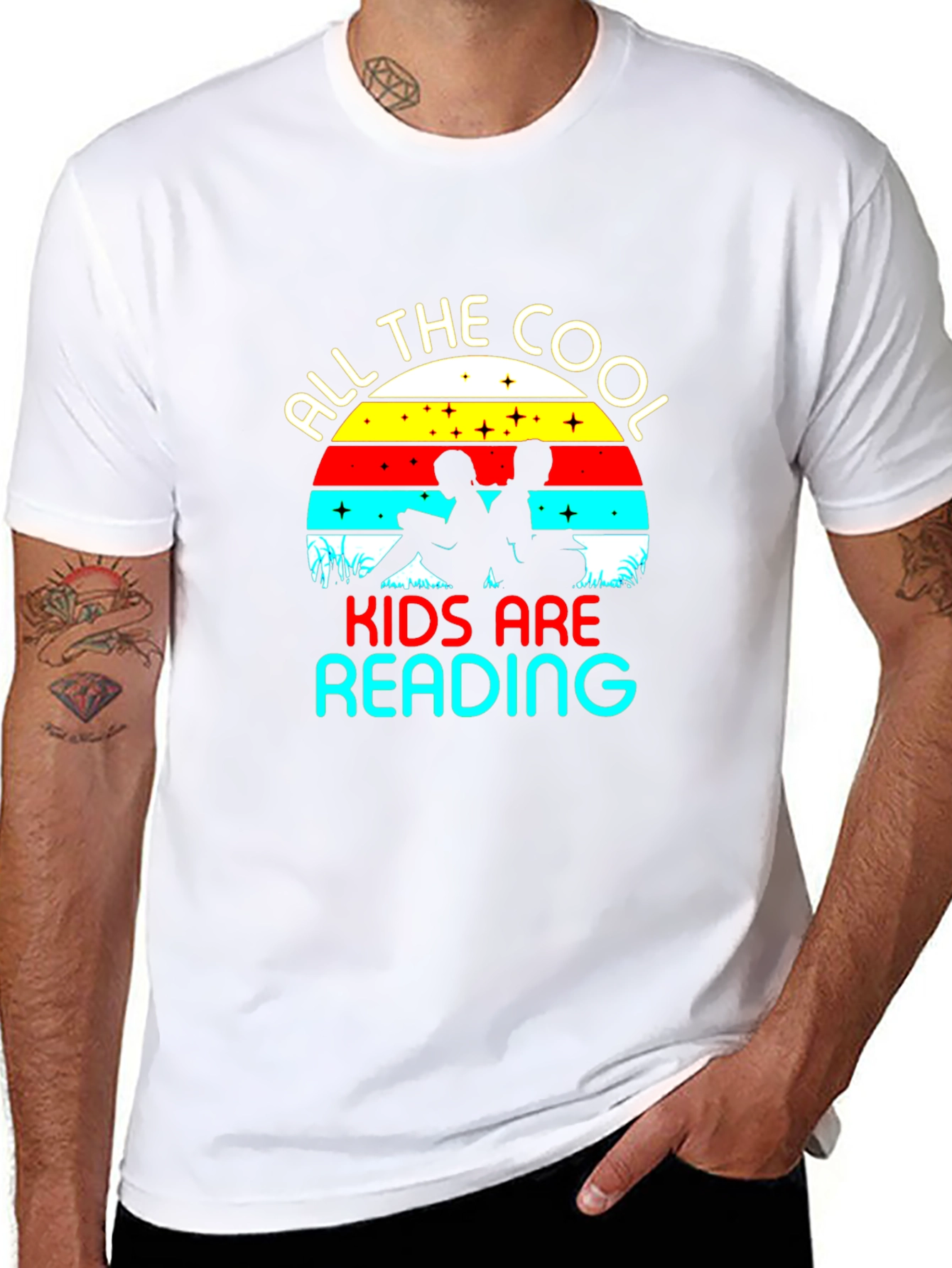 Cool Kids Reading T-Shirt