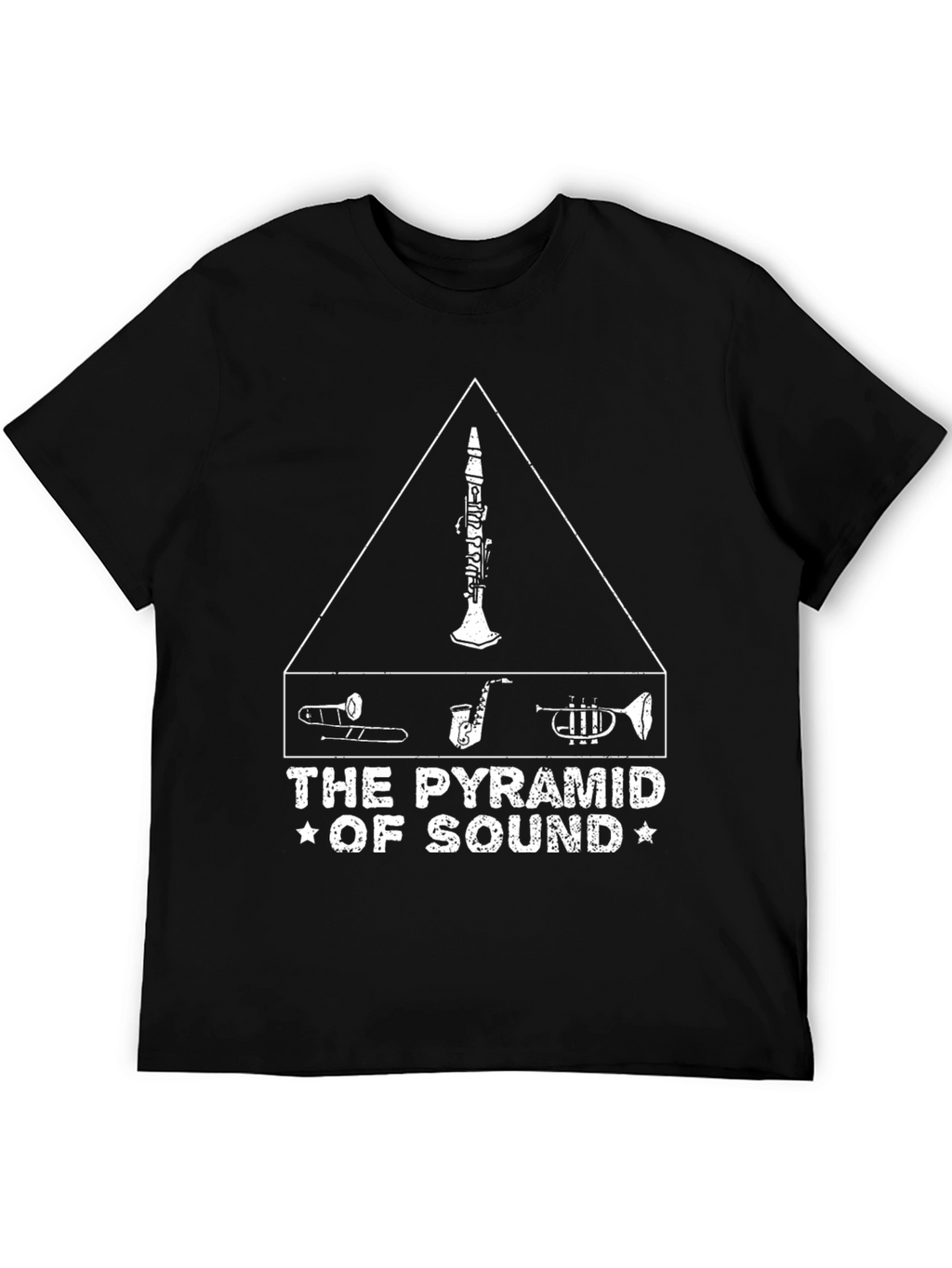 The Pyramid of Sound T-Shirt - Musician Tee