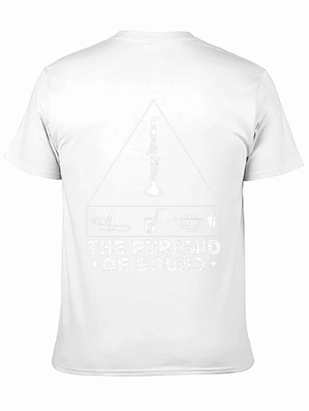 The Pyramid of Sound T-Shirt - Musician Tee