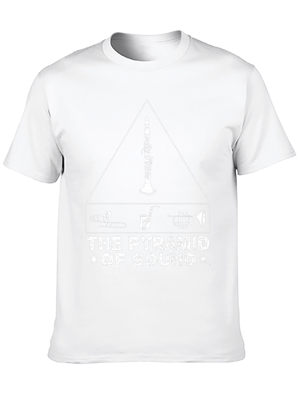The Pyramid of Sound T-Shirt - Musician Tee