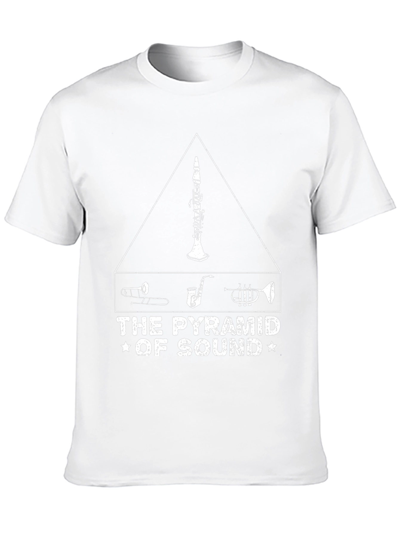 The Pyramid of Sound T-Shirt - Musician Tee