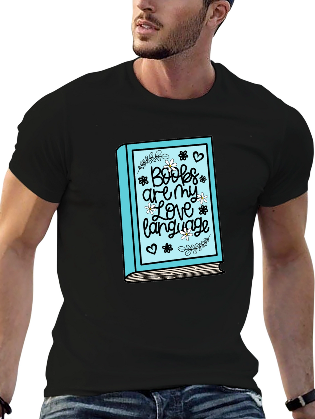 Book Lover T-Shirt: Books Are My Love Language