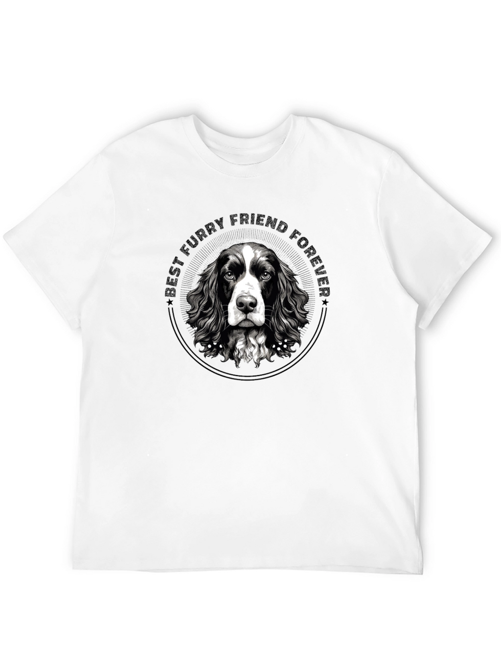 Best Furry Friend Forever Dog Graphic Tee