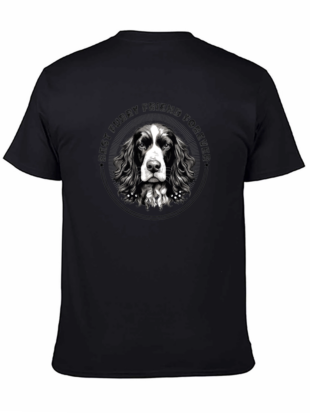 Best Furry Friend Forever Dog Graphic Tee