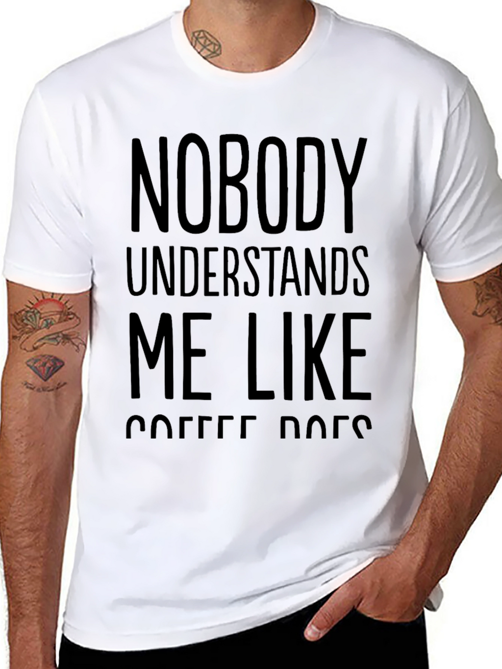Nobody Understands Me Like Coffee Tee