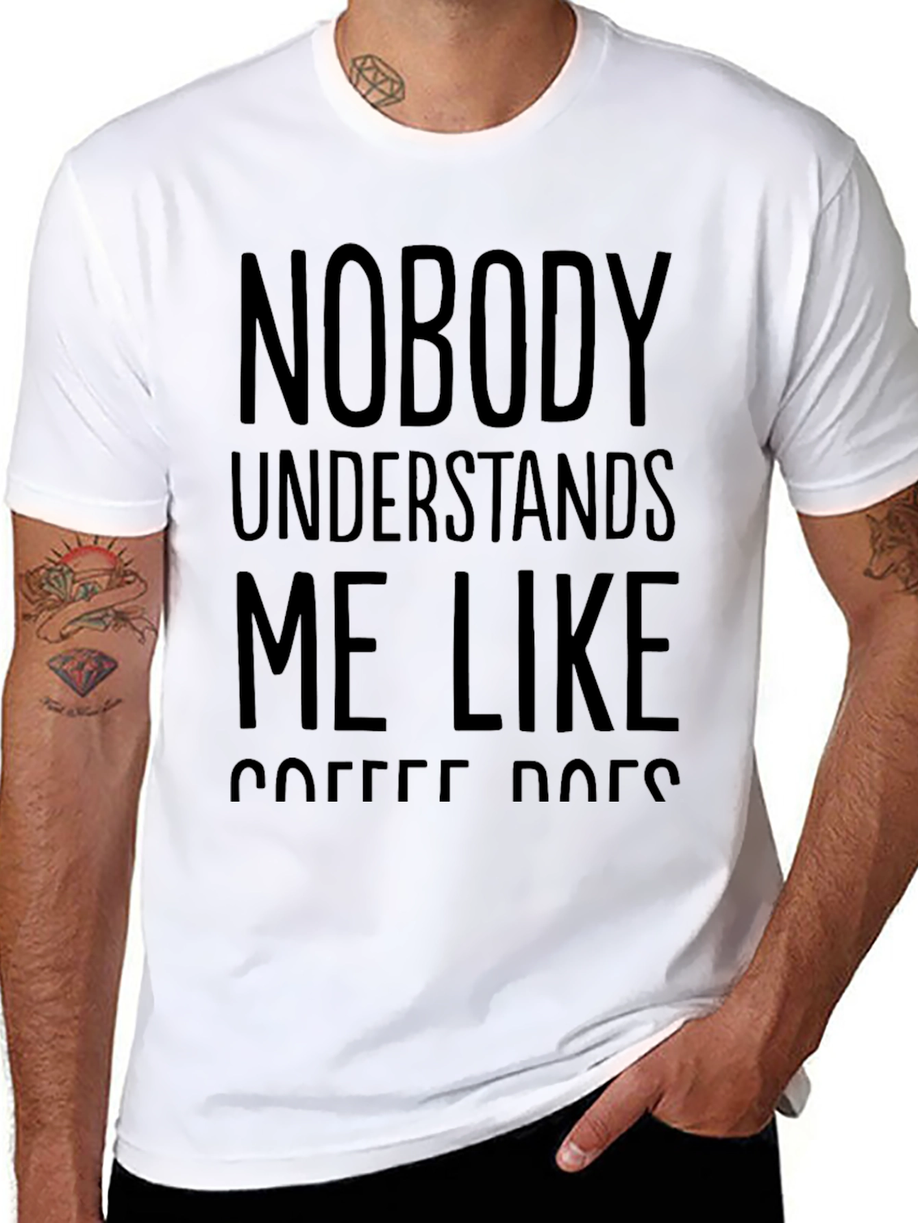 Nobody Understands Me Like Coffee Tee