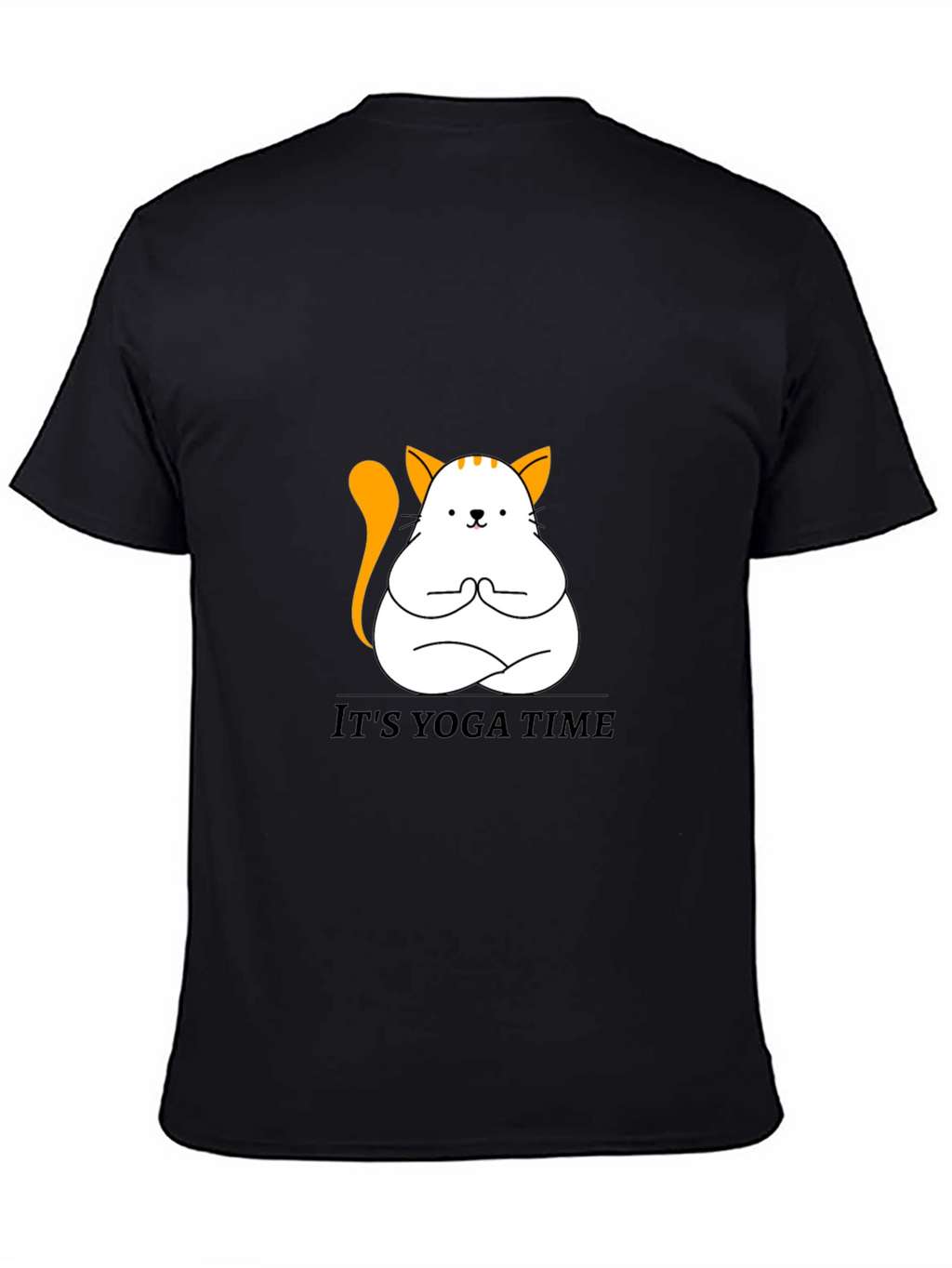 Yoga Cat T-Shirt - Meditating Kitten Tee