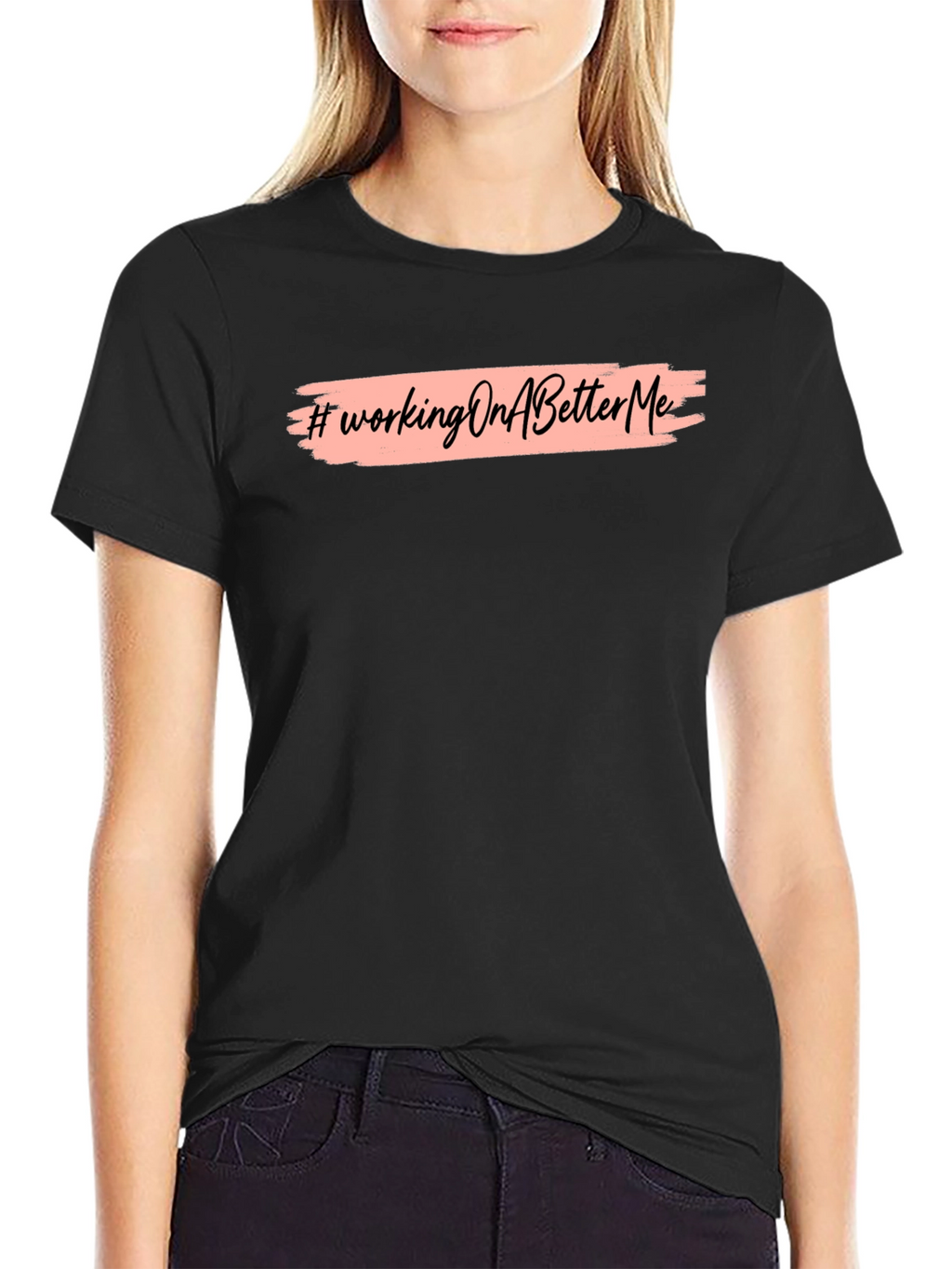 Working On A Better Me Graphic Tee