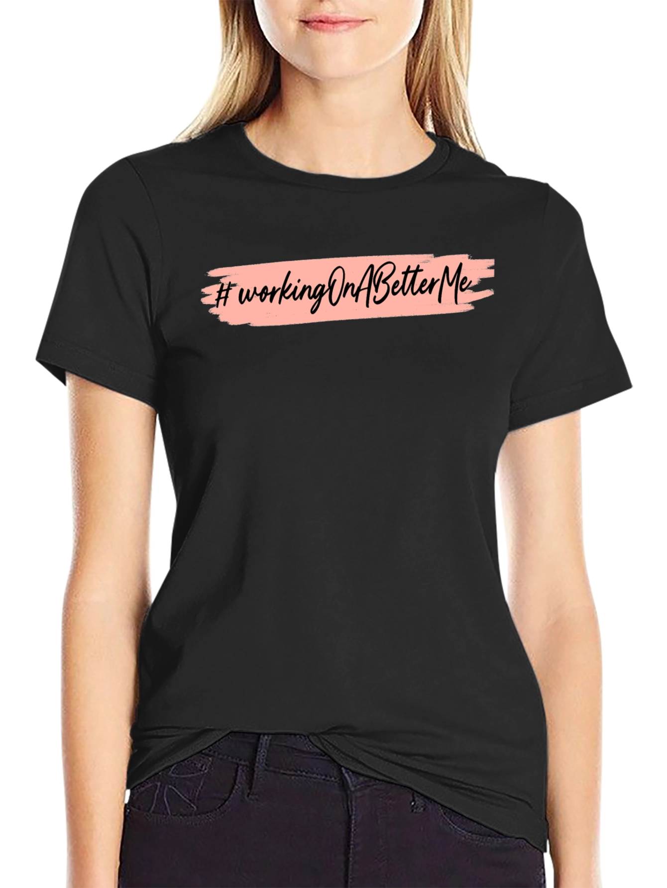 Working On A Better Me Graphic Tee